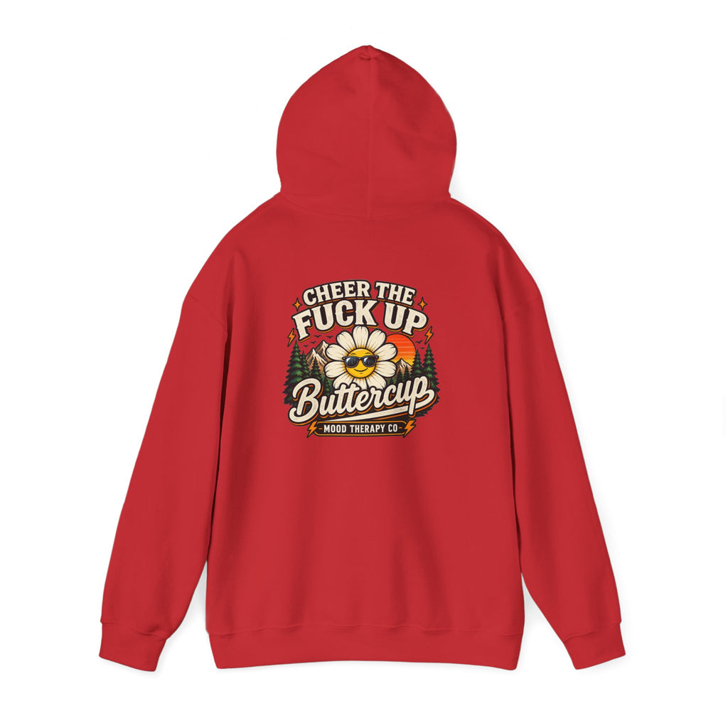 Cheer the F* Up, Buttercup – Men’s/Unisex Mood Therapy Hoodie